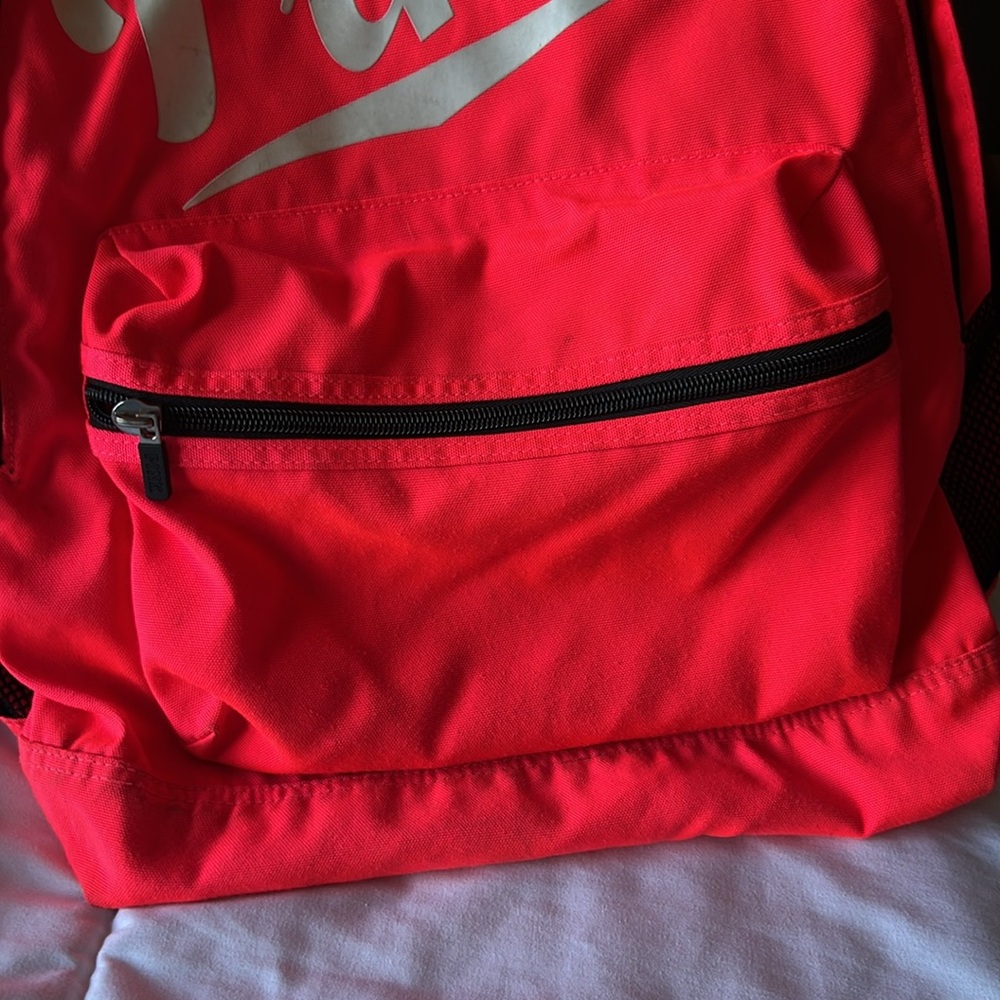 Pink Backpack With Multiple Compartments - image 2
